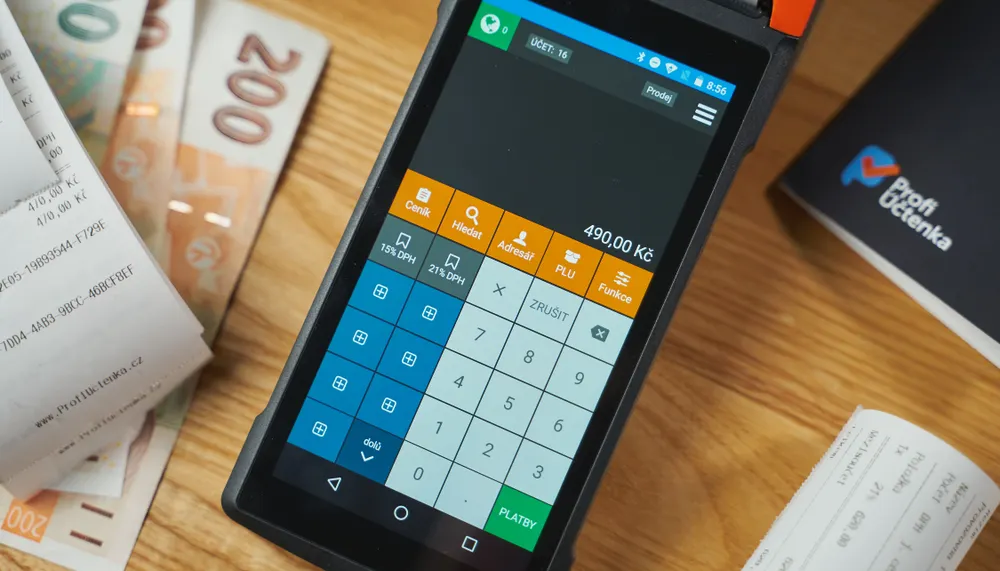 Merchant terminal batching daily transactions and creating a batch fee on the statement.