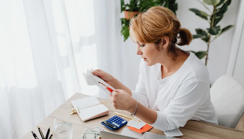 Refund activity affecting the apparent credit card processing rate on a merchant statement.